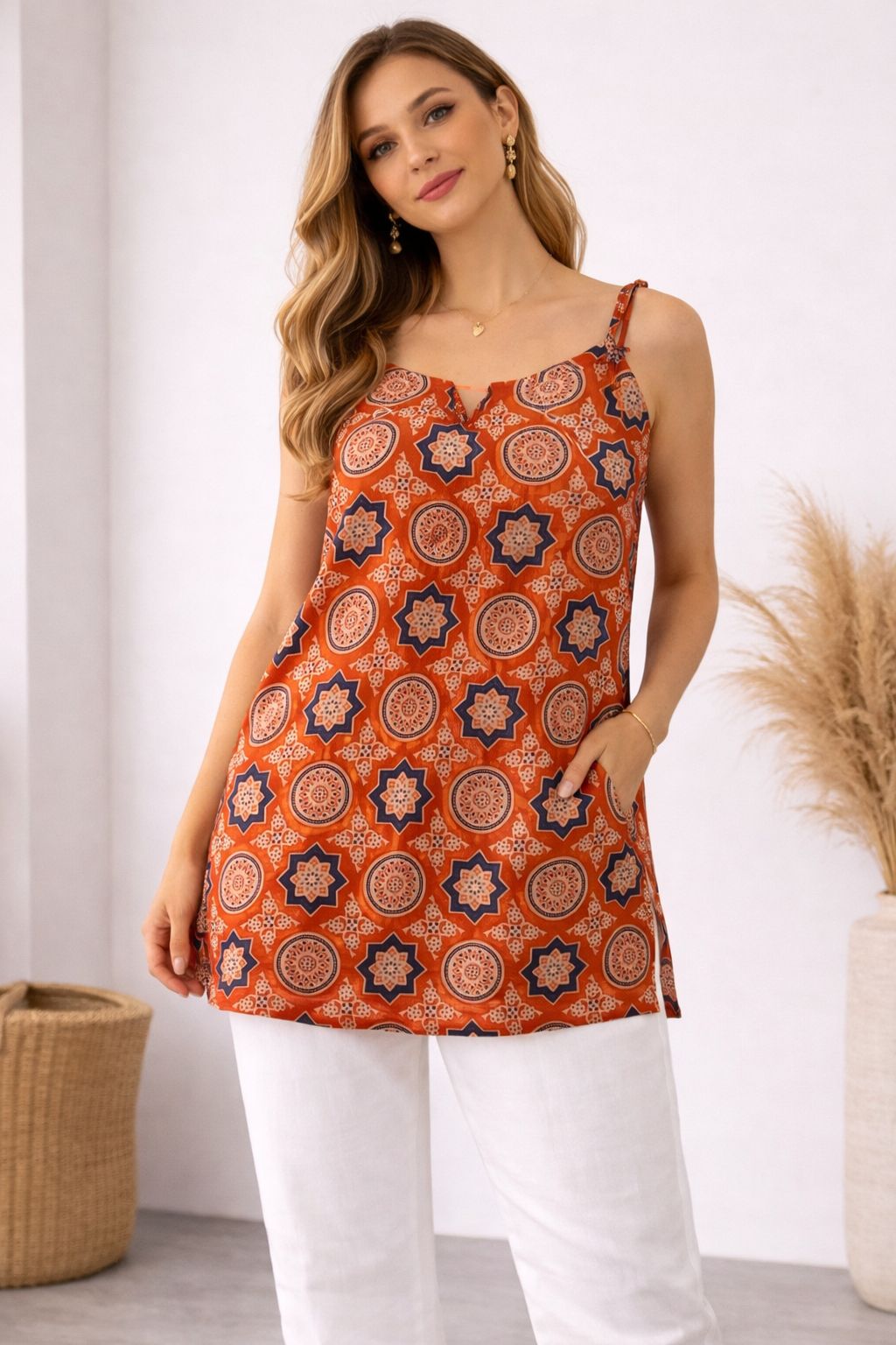 Sunset Glow Tunic Kurti