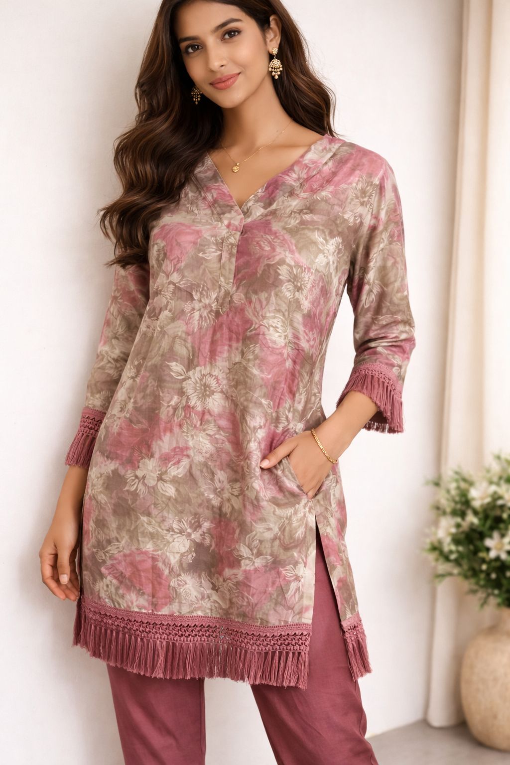 Blush Harmony Kurti