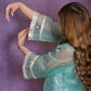 Mint Dream Organza Suit Set