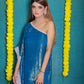 Midnight Teal Kaftan