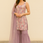 Lavender Mist Embroidered Sahara Set