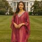Crimson Aura Kaftan Set
