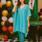 Aqua Breeze Kaftan Set