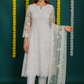 Ivory Elegance Embroidered Suit Set