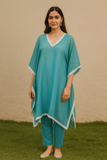 Aqua Breeze Kaftan Set