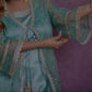 Mint Dream Organza Suit Set