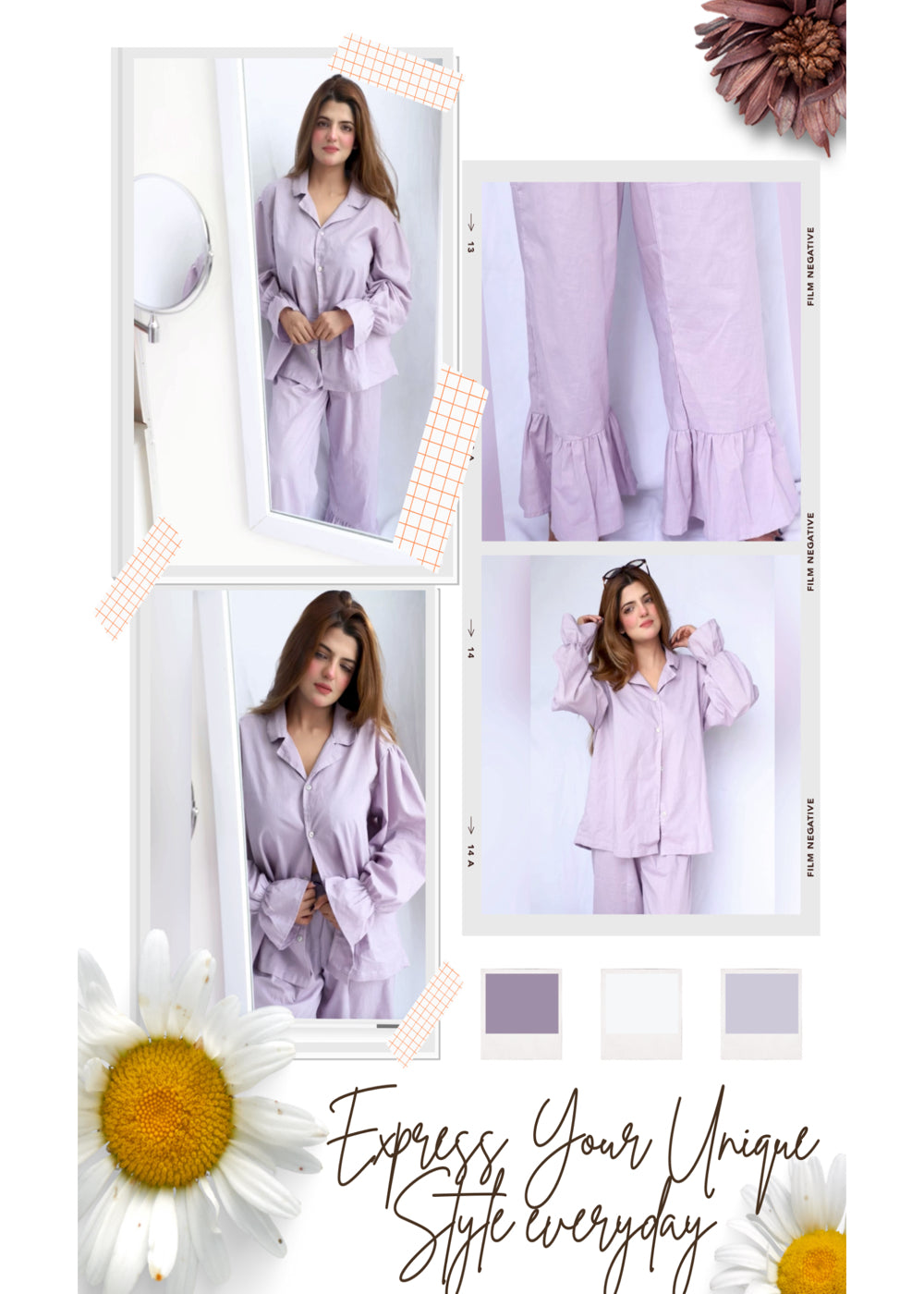 Ruffle Lounge Set