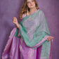 Lavender Organza Elegance Suit Set