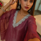 Crimson Aura Kaftan Set