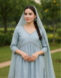 Powder Blue Suit Set