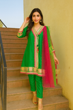Emerald Grace Anarkali Suit Set