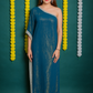 Midnight Teal Kaftan