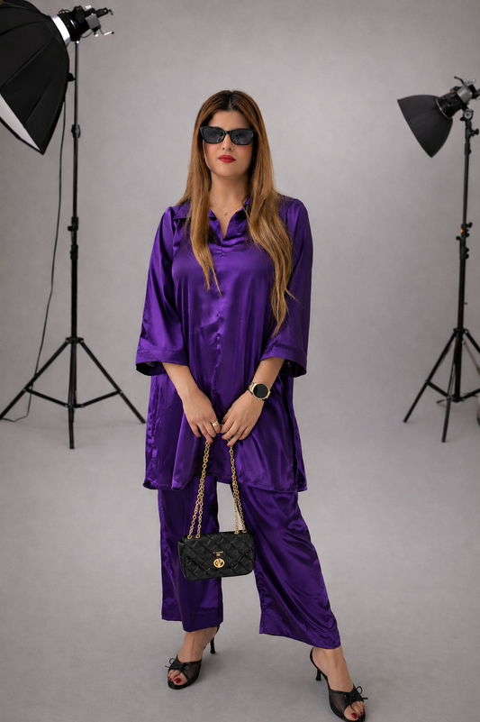 Royal Blue Luxe Co-Ord