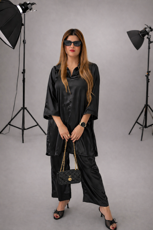 Black Luxe Co-ord 