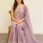 Lavender Mist Embroidered Sahara Set