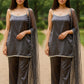 Charcoal Sequin Co-ord Set
