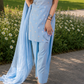 Small Floral Embroidery Mul Cotton set