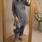 Grey Luxe Co-Ord Set