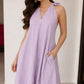 Lavender Breeze Halter Dress