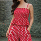Scarlet Bloom Co-ord Set
