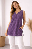 Purple Aura Tunic Kurti