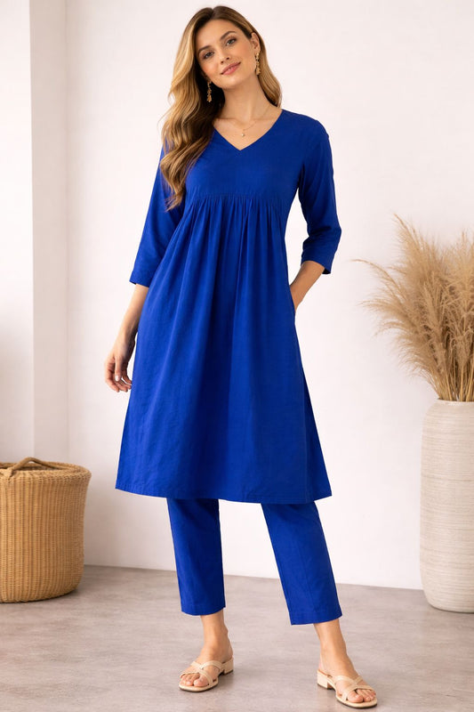 Royal Glow Co-ord Set