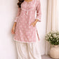 Rose Whisper Kurti