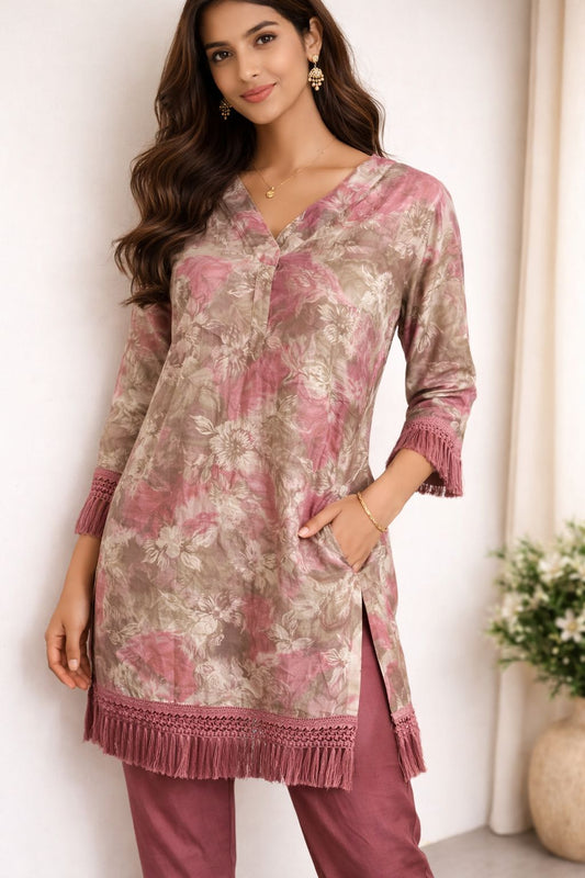 Blush Harmony Kurti