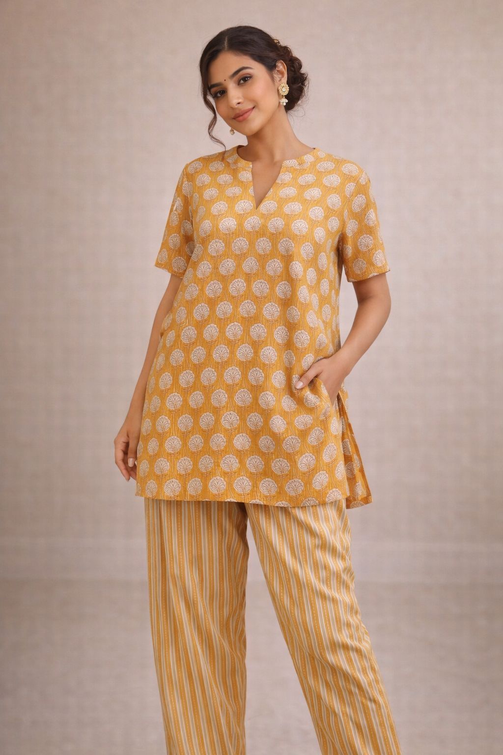 Mustard Glow Set