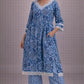Blue Blossom suit Set