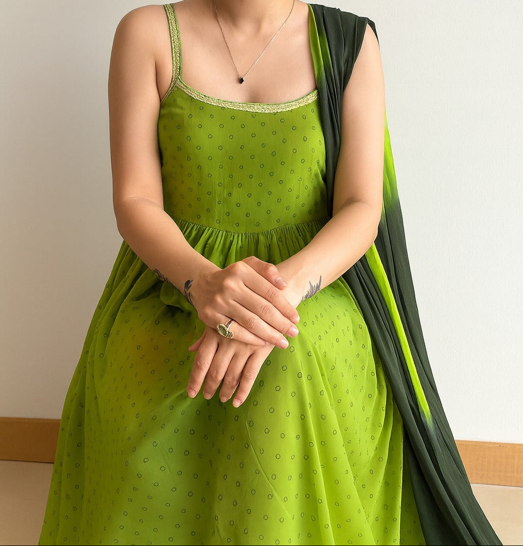 Emerald Charm Set