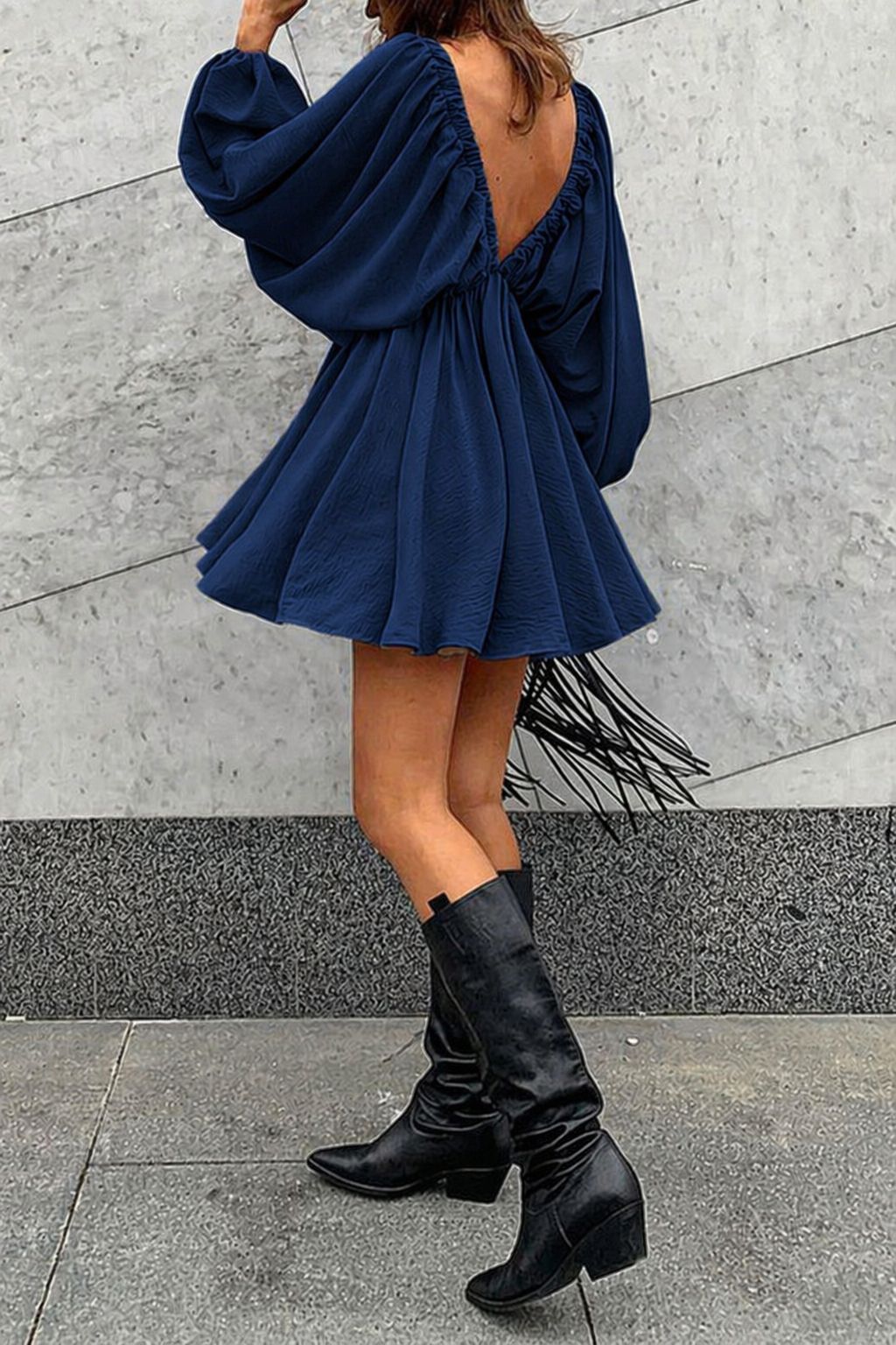 Midnight Flare Dress