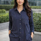 Navy Pinstripe Co-ord set