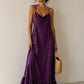 Purple Satin Elegance