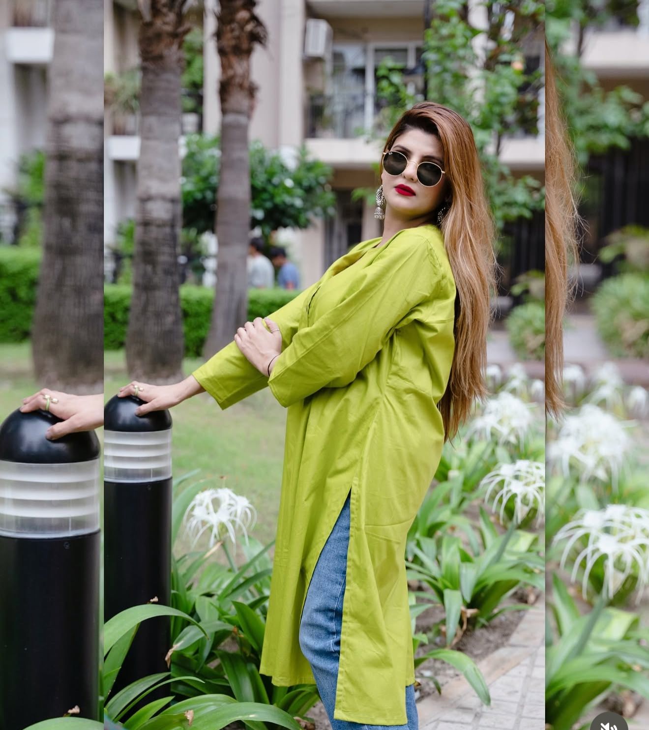 Emerald Breeze Kurti