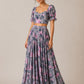 Floral Top & Maxi Skirt