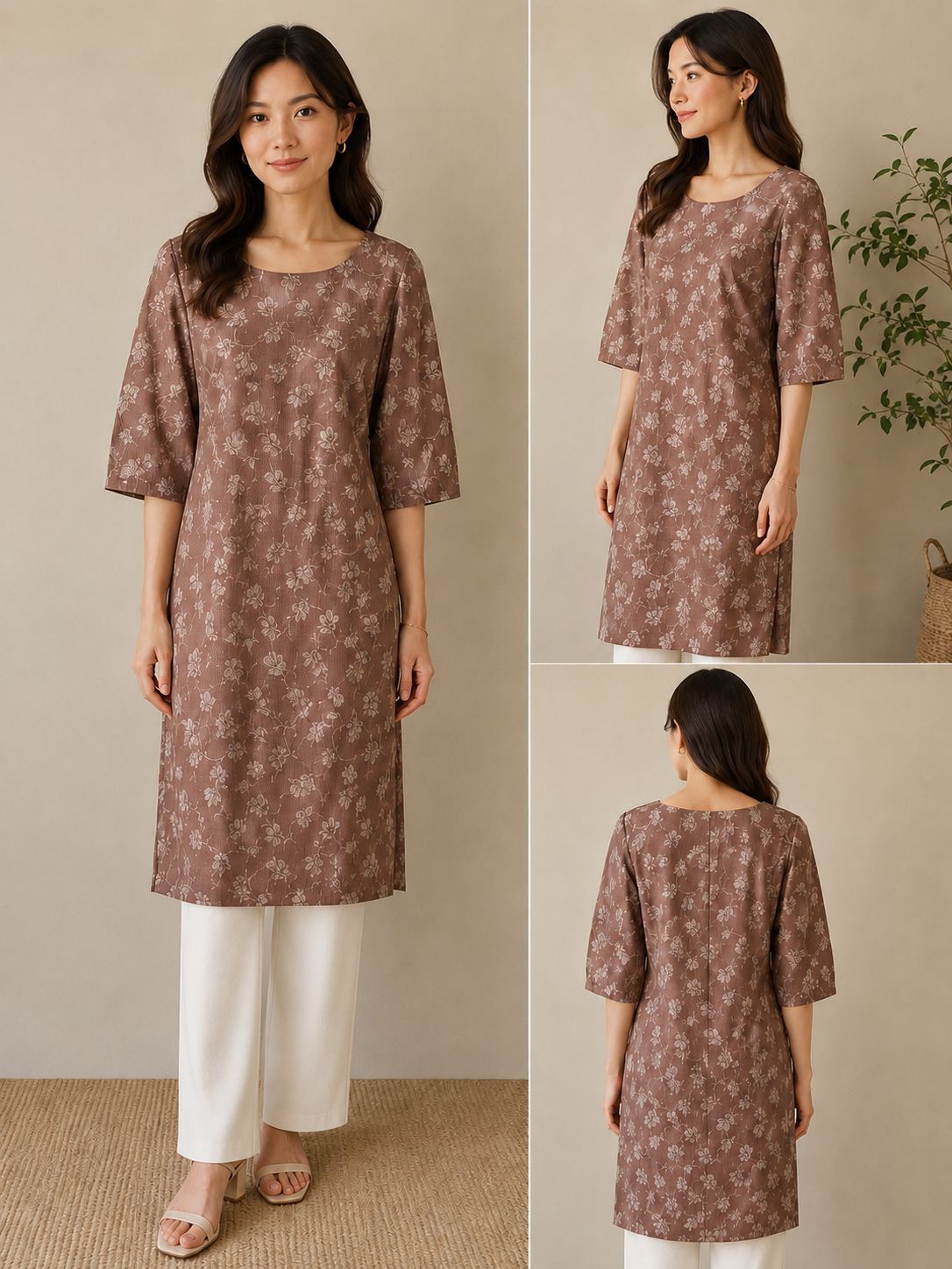 Motif Brown Slide Slit