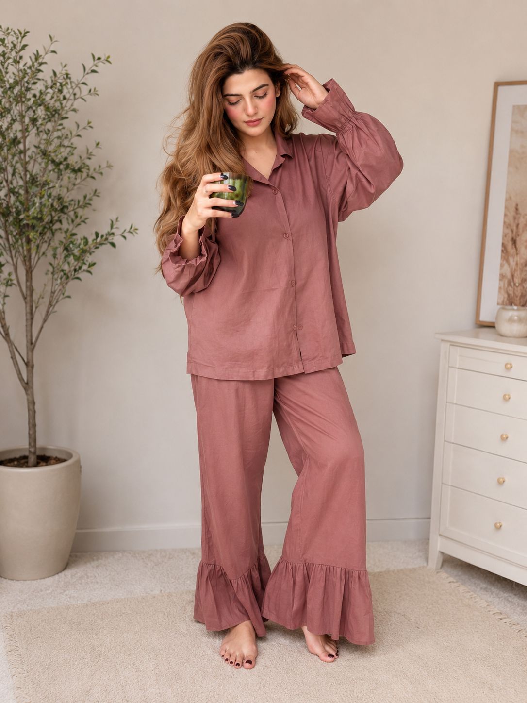 Ruffle Lounge Set