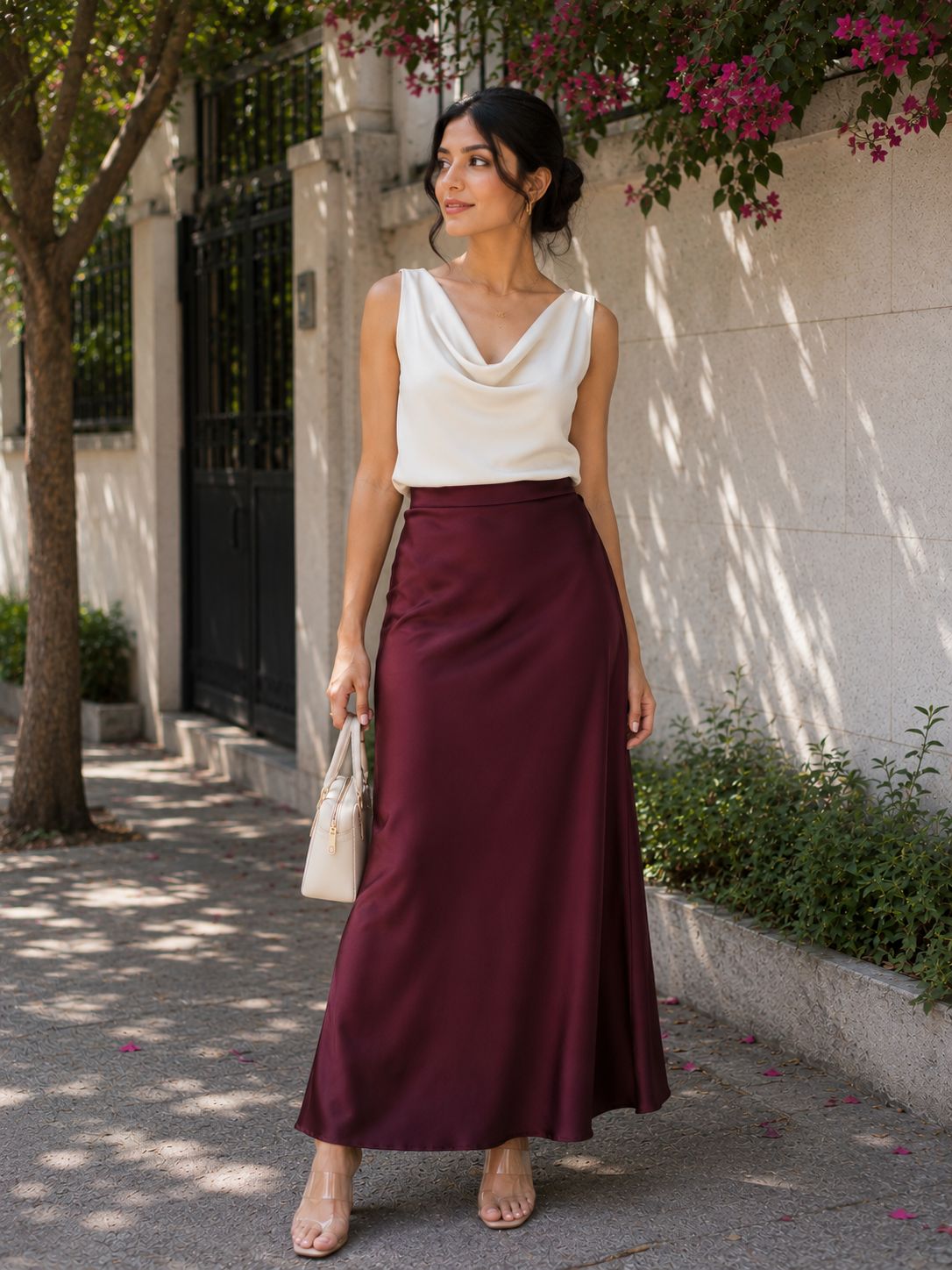 Satin Skirts