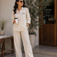 Off White Cotton Co-ord Set