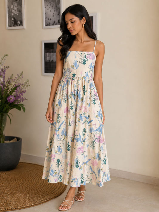 Printed Maxi dress