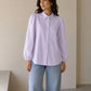 Lavender Breeze Cotton Shirt